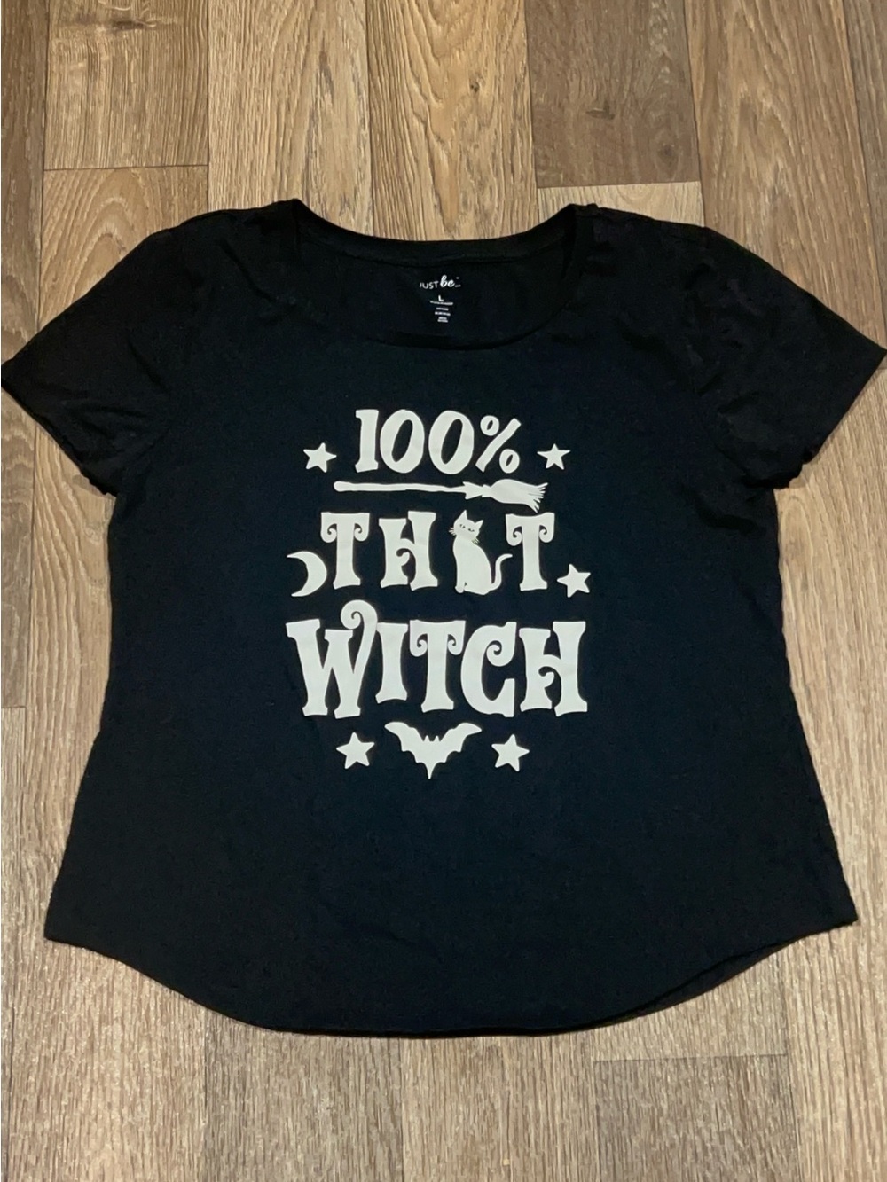 Just Be Black "100% That Witch" Graphic Tee